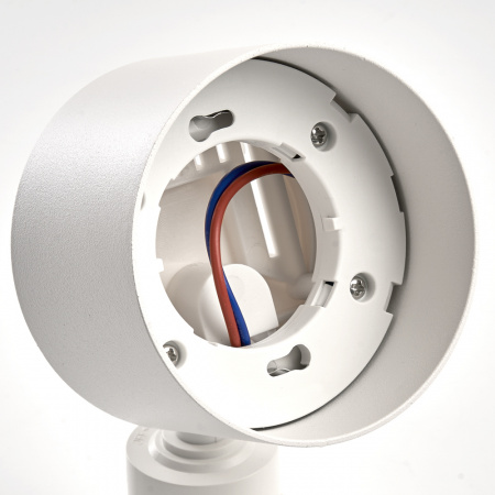 Светильник трековый на шинопровод ДПО-15w GX53 без лампы IP40 белый FERON AL159 41366