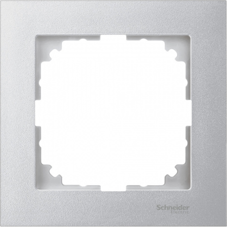 M-Pure Рамка 1 пост алюминий Schneider Electric MTN4010-3660