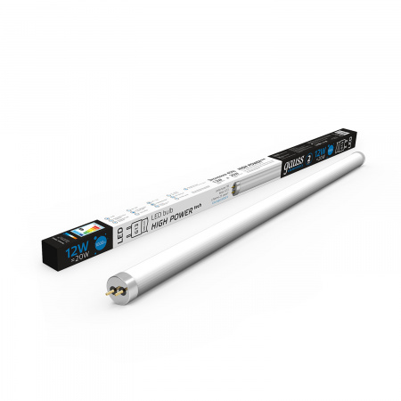 Лампа светодиодная LED 12 Вт 1000 лм 6500К AC180-240В G13 трубка Т8 холодная стеклянная Elementary Gauss GAUSS 93032