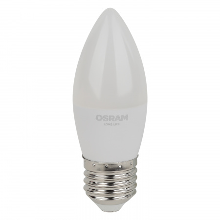Лампа светодиодная LED 7Вт Е27 4000К 600Лм свеча 220В (замена 60Вт) OSRAM LEDVANCE 4099854186363