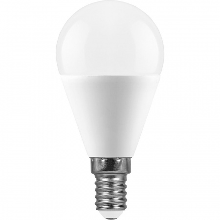 LB-950 38102 Лампа светодиодная LED 13вт Е14 белый матовый шар FERON 
