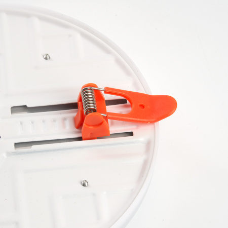 AL509 41209 Светильник светодиодный ДВО-18w 4000К 1800Лм slim белый с регулируемым монтажным диаметром (до 130мм) FERON 