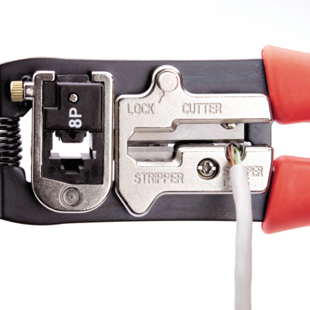 55928 Пресс-клещи для RJ разъемов JT-01 серия ПРОФИ КВТ 