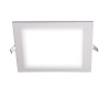 5008342A Светильник светодиодный ДВО-12w 4000K 800 Лм IP40 WH 170мм встраиваемый квадрат JazzWay 