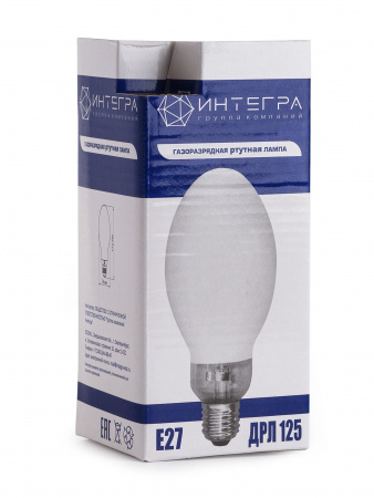 35924 Лампа ДРЛ 125 Вт Е27 (40) ИНТЕГРА 