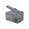Коннекторы 4P4C (Телефонные разъемы) (RJ-11) Уп. 100шт. SUPRLAN 10-0229