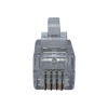 Коннекторы 4P4C (Телефонные разъемы) (RJ-11) Уп. 100шт. SUPRLAN 10-0229