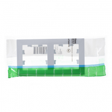 Рамка двухпостовая ATLASDESIGN универсальная белый Systeme Electric ATN000102