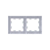 Рамка двухпостовая ATLASDESIGN универсальная белый Systeme Electric ATN000102