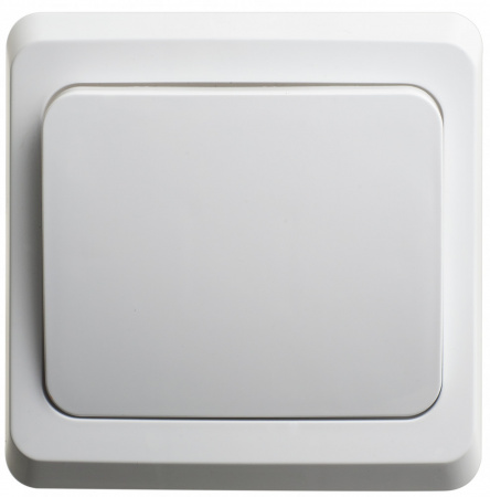 BC10-004B ЭТЮД Переключатель одноклавишный скрытый белый сх.6 Systeme Electric 