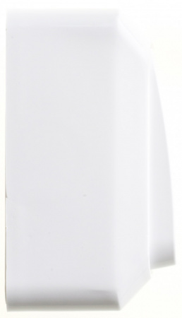 BA10-004B ЭТЮД Переключатель одноклавишный наружный белый сх.6 Systeme Electric 