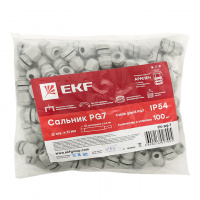 Сальник PG-7 1...7 IP54 EKF plc-pg-7