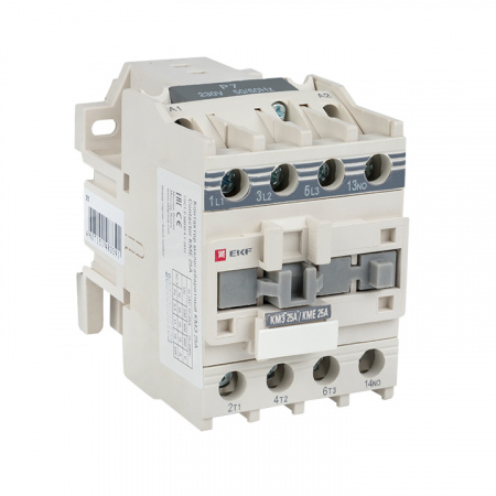 ctr-s-25-220 Пускатель магнитный КМЭ 25А катушка управления 220В АС малогабаритный 1NO EKF 
