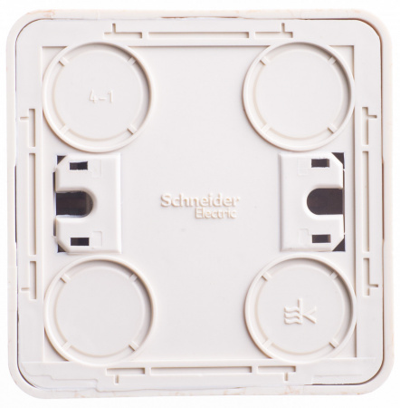 ЭТЮД Выключатель одноклавишный наружный с подсветкой сосна сх.1 Systeme Electric BA10-005D