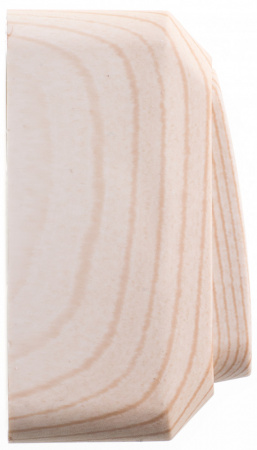 ЭТЮД Выключатель одноклавишный наружный с подсветкой сосна сх.1 Systeme Electric BA10-005D