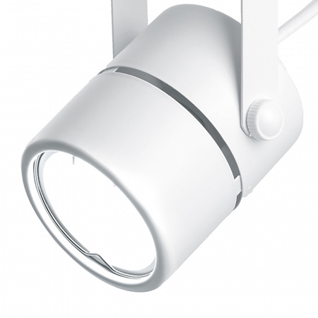 Светильник трековый на шинопровод ДПО GU10 без лампы белый FERON AL191 41591