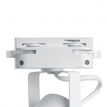Светильник трековый на шинопровод ДПО GU10 без лампы белый FERON AL191 41591