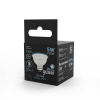 Лампа светодиодная LED 5 Вт 530 лм 4100К DC12В GU5.3 софит MR16 нейтральный Низковольтная Black GAUSS 201505205