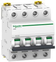 Выключатель автоматический четырехполюсный 25А С iC60L 15кА Schneider Electric A9F94425