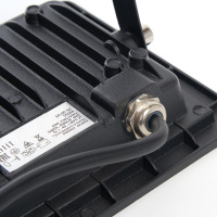 SFL90-50 55066 Прожектор светодиодный ДО-50w 6400К 4500Лм IP65 черный SAFFIT 