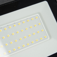 SFL90-50 55066 Прожектор светодиодный ДО-50w 6400К 4500Лм IP65 черный SAFFIT 