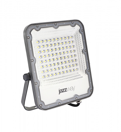 5036420 Прожектор светодиодный ДО-50 Вт 5500 Лм 6500К IP65 200-240 В LED угол светораспределения 80 град. -40.. +50 град.С литой алюминий с антикоррозийным покрытием линзовый модуль JazzWay 