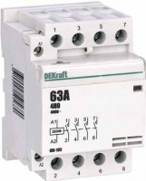 Контактор модульный 4НО 40А 230В МК-103 Dekraft 18081DEK