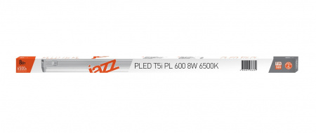 2850621 Светильник светодиодный ДПО-8Вт T5i 600мм 4000K пластиковый 85-265V JazzWay 