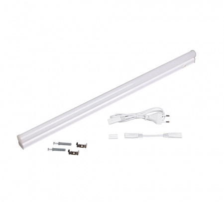 1036292A Светильник светодиодный ДПО-14w T5i 1200мм 6500k пластиковый JazzWay 