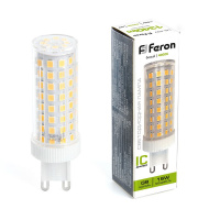 Лампа светодиодная LED 15вт 230в G9 белый капсульная FERON LB-437 38213