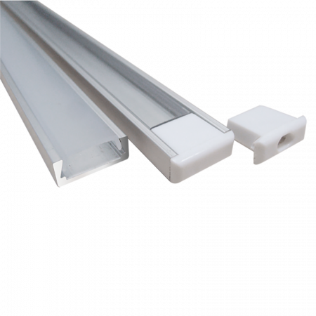 1009609 Профиль PAL 1506 накладной (2м) анодированный JazzWay 