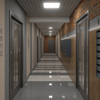 Светильник светодиодный ДВО-40w 595х595х28 6500К 3500Лм c блоком аварийного питания 1.5ч матовый с равномерной засветкой IP40 FERON AL2118 48295