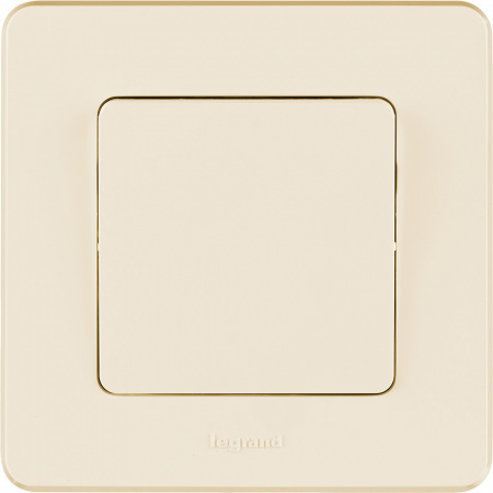 673601 Выключатель одноклавишный INSPIRIA 10 AX 250 В~ слоновая кость Legrand/Daccord 