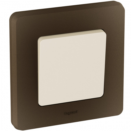 673601 Выключатель одноклавишный INSPIRIA 10 AX 250 В~ слоновая кость Legrand/Daccord 