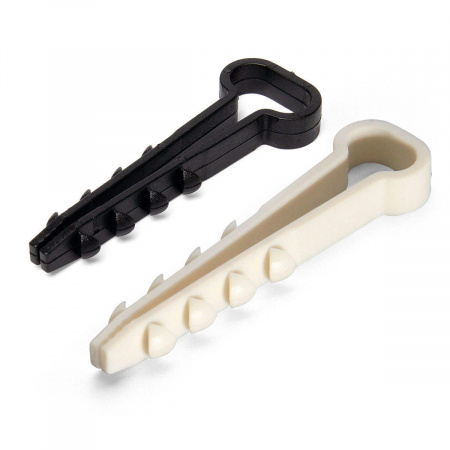 59235 Дюбель-хомут ДХП 10–5 (бел) (100шт) КВТ 