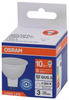 Лампа светодиодная LED 10Вт GU5.3 4000К 800Лм спот 220В (замена 75Вт) OSRAM LEDVANCE 4099854185632