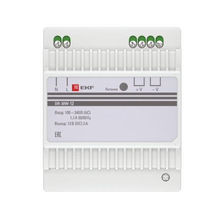 dr-30w-12 Блок питания 12В DR-30W-12 PROxima EKF 