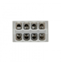 Клемма строительно-монтажная СМК 2273-248 PROxima с пастой 8 отверстий 0.5-2.5мм.кв. (50шт) EKF plc-smk-2273-248