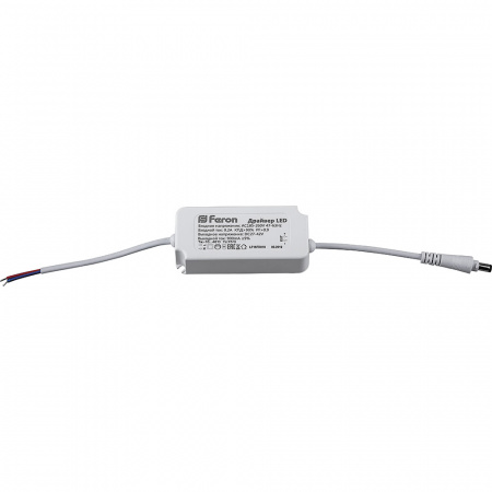 Светильник светодиодный ДВО-36w 595х595х8 6500К матовый с равномерной засветкой белый FERON AL2113 28851