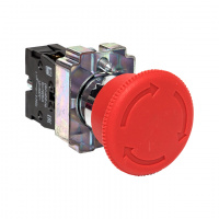 Кнопка BS542 поворотная красная Грибок NC EKF xb2-bs542