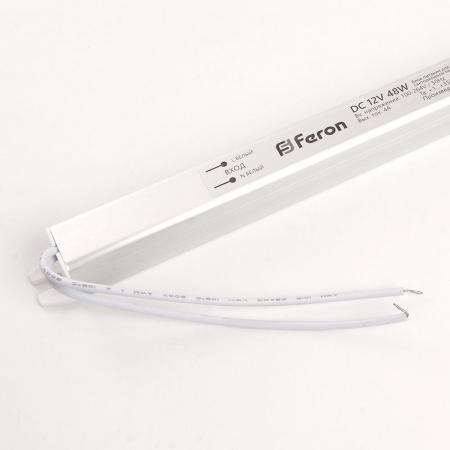 LB001 41344 Драйвер светодиодный LED 48w 12v ультратонкий FERON 
