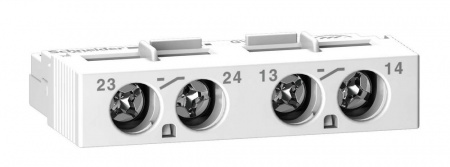 Контакт дополнительный фронтальный для GV2 2НО Schneider Electric GVAE20