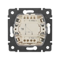 VALENA Переключатель одноклавишный с подсветкой в рамку слоновая кость Legrand 774326