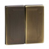 MTN412543 Sys D Клавиша 2шт античная латунь Schneider Electric 