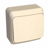 BA10-001K ЭТЮД Выключатель одноклавишный наружный бежевый сх.1 Systeme Electric 