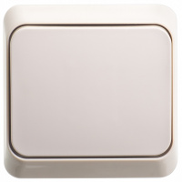 ЭТЮД Выключатель одноклавишный наружный бежевый сх.1 Systeme Electric BA10-001K