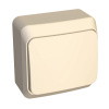BA10-001K ЭТЮД Выключатель одноклавишный наружный бежевый сх.1 Systeme Electric 