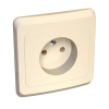 PC16-001K ЭТЮД Розетка скрытая без заземления без шторок бежевая Systeme Electric 