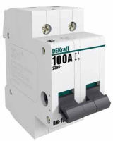 Выключатель нагрузки 2п ВН-102 63А Dekraft 17007DEK