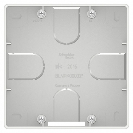 BLNPK000021 BLANCA  коробка подъемная для силовых розеток, белый Systeme Electric 